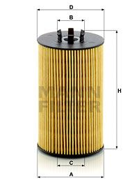 000 180 30 09 MANN HUMMEL OIL FILTER  E149H - HU8012Z+ #