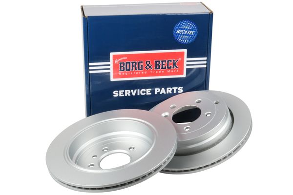 SDB000636 BORG BRAKE DISC REAR  DISCO 3 4.0+V6+TDV6 325MM