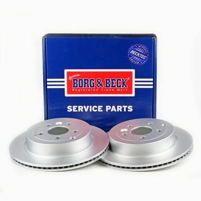 LR001019 BORG BRAKE DISC REAR FREELANDER 2