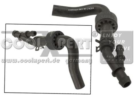 1J0 122 109AJ COOLXPERT HOSE RADIATOR W/Y PIECE GOLF IV (1J1) 1.8 T #