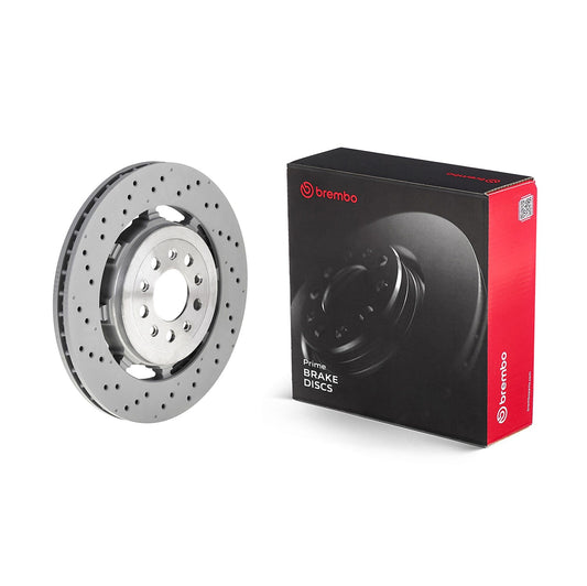 50571044 REAR BRAKE DISC- 350mm DRILLED TWO PIECE