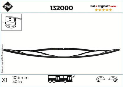 106 278 SWF WIPER BLADE - 1M 40inch 1015mm