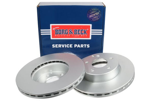 204 421 00 12 BORG BRAKE DISC FRONT 3652 MERC