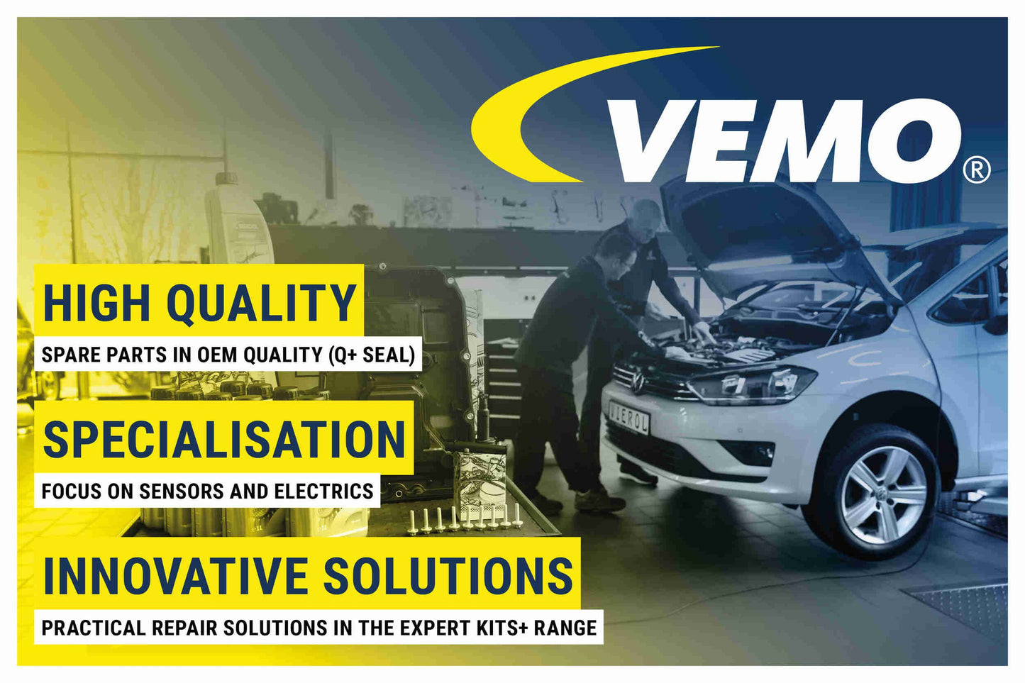 06L 907 660 VEMO SENSOR ENGINE OIL LEVEL #