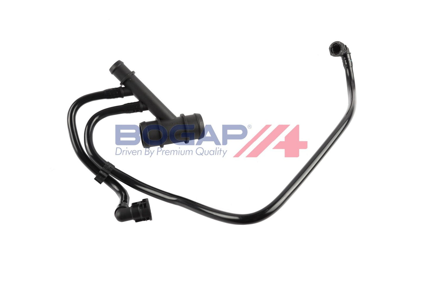 LR019007 EUROSPARES HOSE, RAD to TOP HOSE - RRS S/C V8