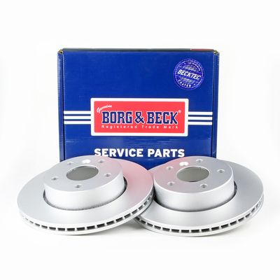 NTC8780 BORG FRONT DISC VENTED RR II