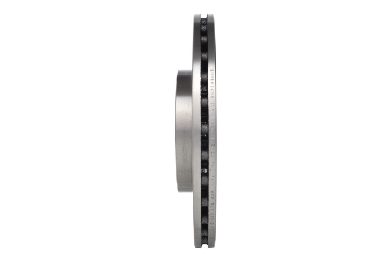 230.2365.20 BORG BORG & BECK BRAKE DISC FRONT FIAT 500+MITO - 2365