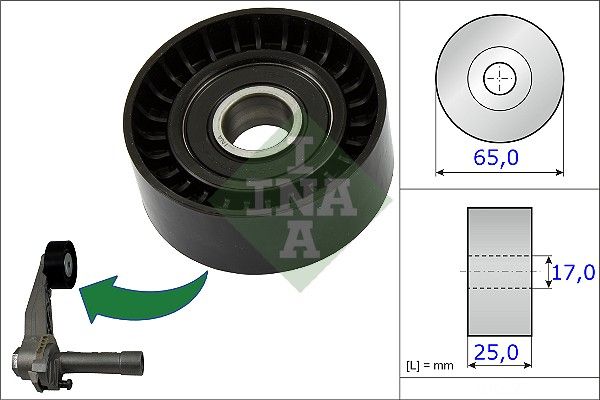 5751E7 INA INA TENSIONER PULLEY - 531 0866 10 #