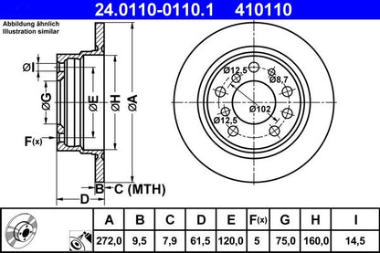 34 21 1 119566 REAR DISC  1135