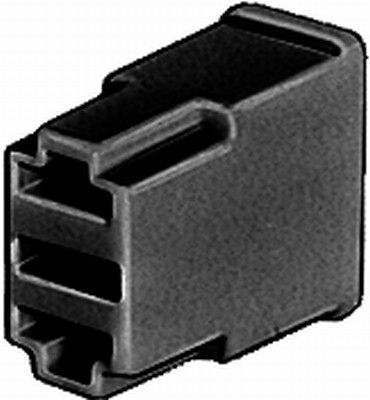 913 328 BLK HELLA SWF 2 PIN PLUG - BLACK