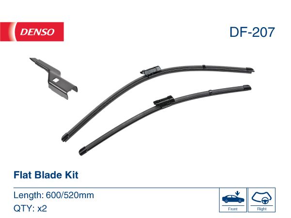 8S2 998 002 VALEO WIPER BLADE SET FRONT #