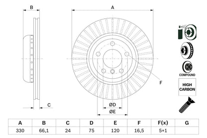 34 11 6 794429 ZIMMERMANN FRONT DISC F10 10 - 3482 OE REPLACEMENT