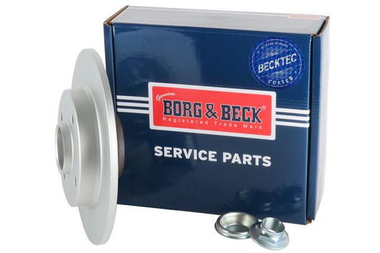 440.3121.00 BORG BRAKE DISC REAR  W/BRNG+HUB 249mm PUG308 - 3121
