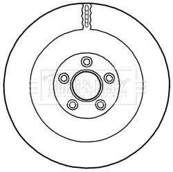 C2P13648 BOSCH REAR DISC 380mm XF S/CHRGD