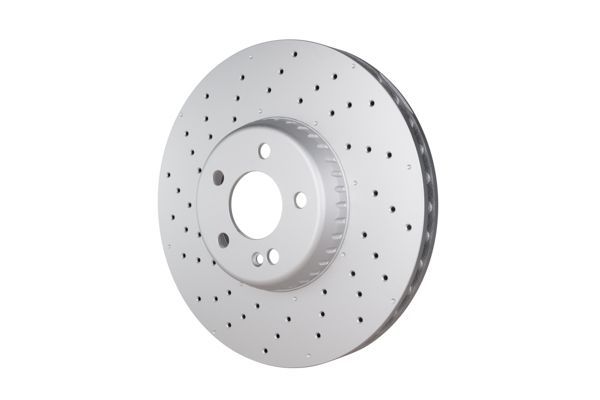 000 421 22 12 HELLA BRAKE DISC FRONT W205 X-DRILLED - 5520