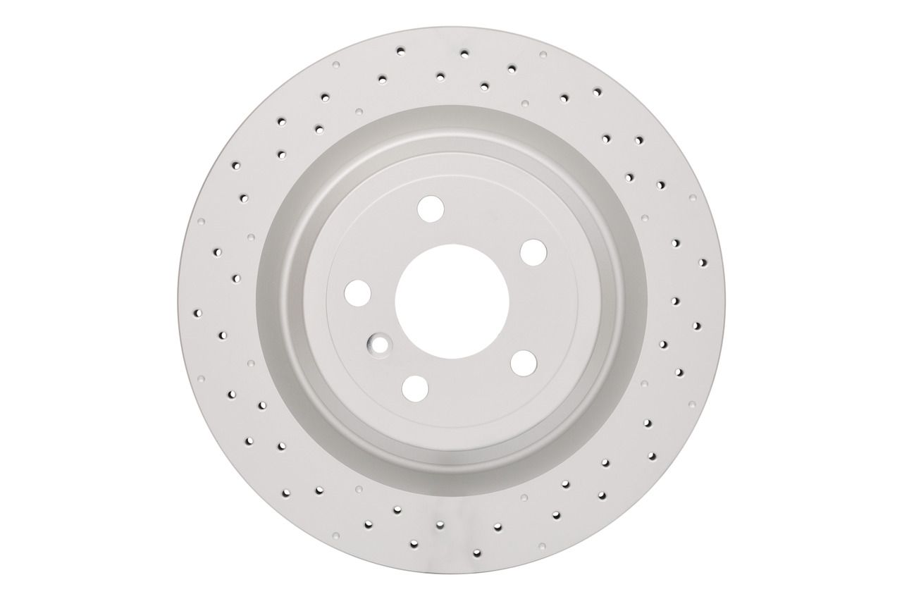 166 423 04 12 BOSCH BRAKE DISC REAR W166 ML 330MM - 3689 DRILLED