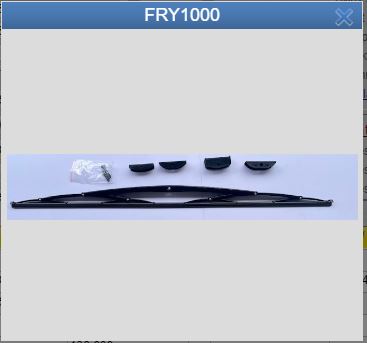 FRY1000 SWF FRYS SWSP WIPER BLADE - 1M