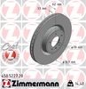 LR098967 ZIMMERMANN BRAKE DISC FRONT  5227  #
