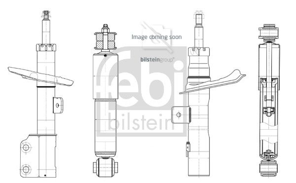 30616888 SHOCK ABSORBER LHF S40/V50