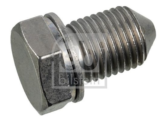 N90813202 FEBI BILSTEIN SUMP PLUG M14x1.5mm (19mm) W/WASHER VW #