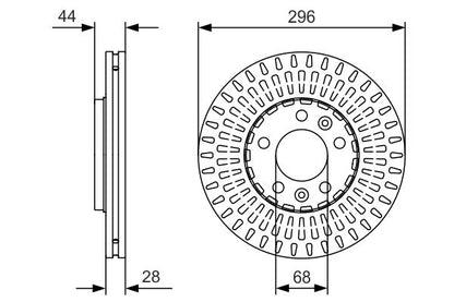 430.2638.20 BBR/COOLXPERT BRAKE DISC FRONT TRAFIC RENAULT - 2638