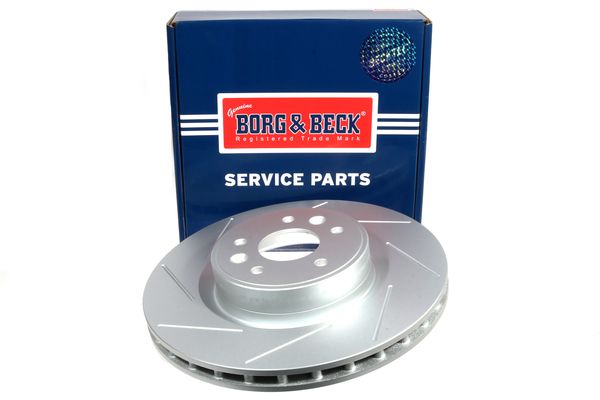 402060019R BORG BRAKE DISC FRONT RENAULT MEGANE CUP SLOT