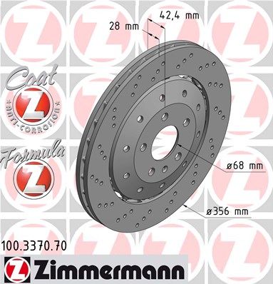 4F0 615 601H RS BRAKE DISC