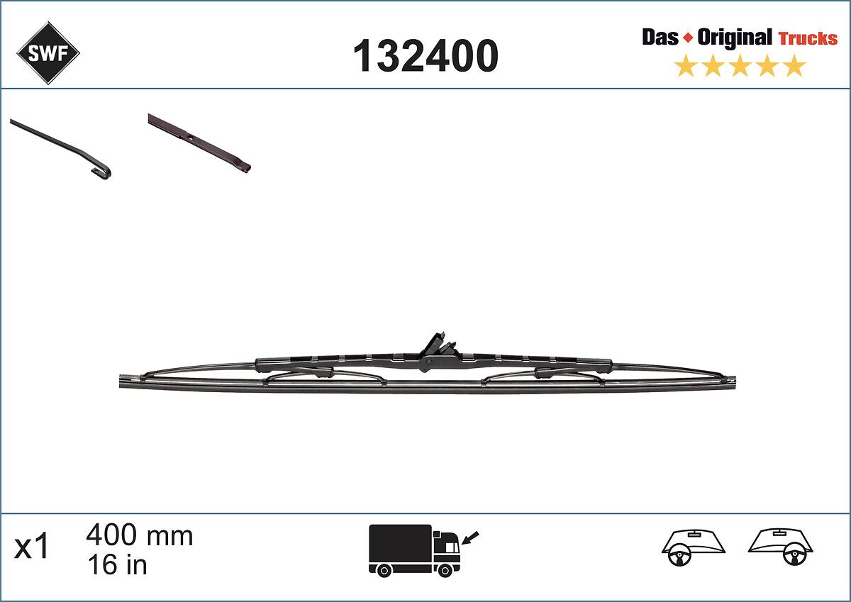 105 878 SWF WIPER BLADE 400MM