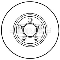 C2C25335 EUROSPARES FRONT 305MM JAG STYPE ROTOR