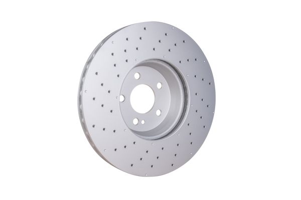 000 421 22 12 HELLA BRAKE DISC FRONT W205 X-DRILLED - 5520