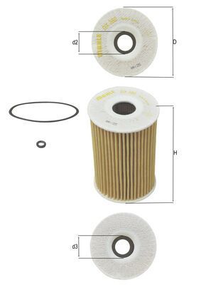 642 180 00 09 MANN HUMMEL OIL FILTER OM642 - ADA102104+