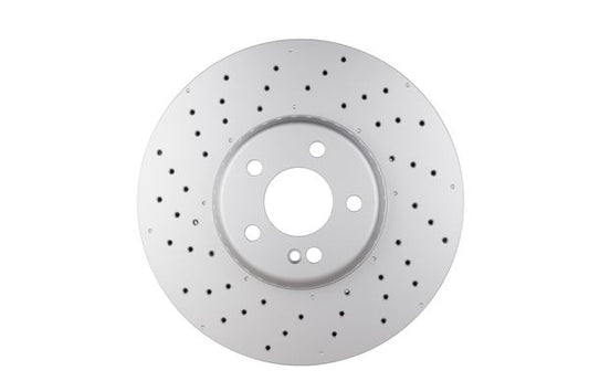 000 421 22 12 HELLA BRAKE DISC FRONT W205 X-DRILLED - 5520