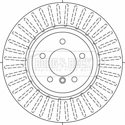 34 11 6 763824 BBR/COOLXPERT BRAKE DISC FRONT 348MM X 30 3434